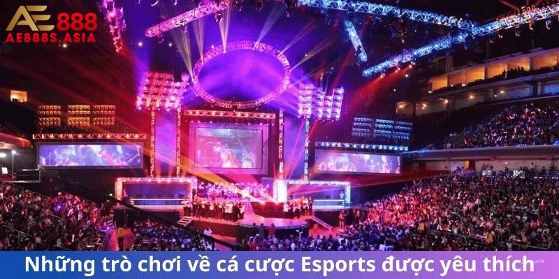 Hàng loạt trò chơi E-sports hot hit nhất hiện nay